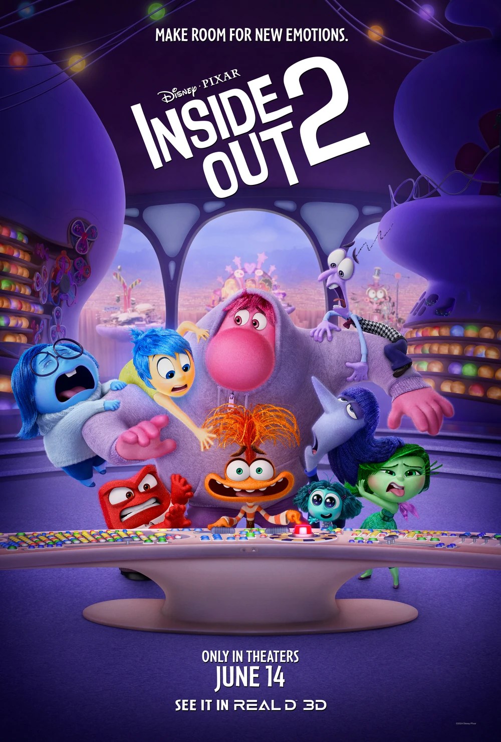 Inside Out 2 Makes Anxiety Relatable to&nbsp;Audiences